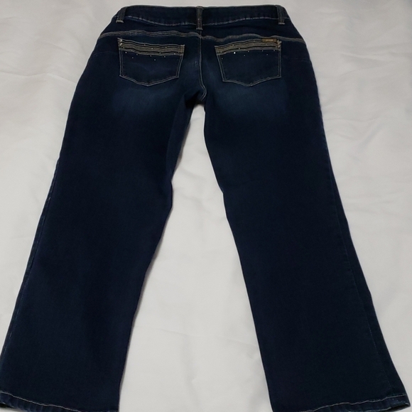 CHICO'S So Lifting Jeans Sz 0 30x26 Dark Wash EUC - Picture 8 of 16